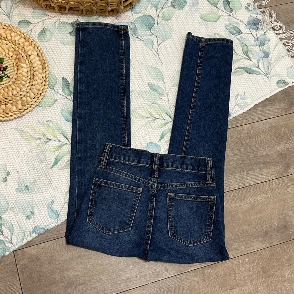 New Old Navy Girls Built in Tough Skinny Slim Jeans Size 10